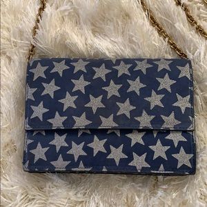 JCrew star print crossbody